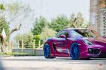 Porsche Cayman on Vossen Wheels (LC-109T) 2017 года